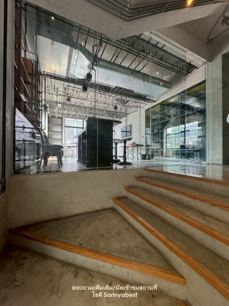 Home office อาคาร 4 ชั้น สไตล์ลอฟท์สวยๆใจกลางทาวน์อินทาวน์ ตกแต่งพร้อมอยู่