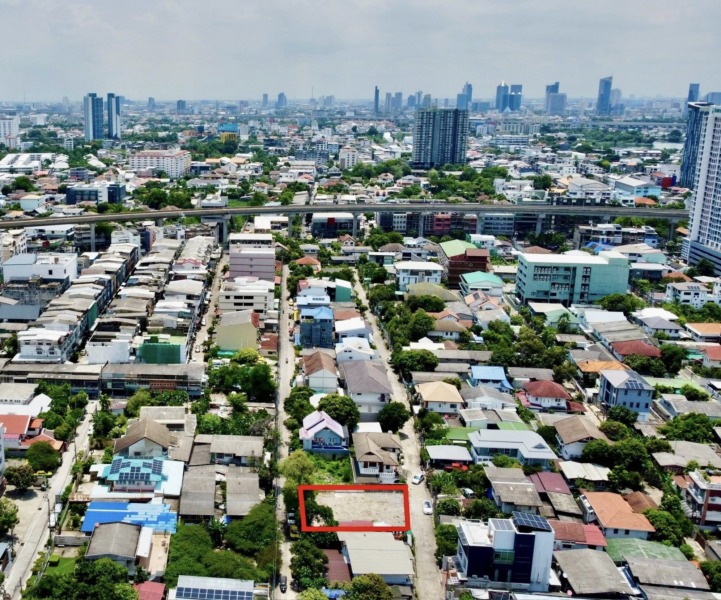 ขาย/ เช่า ที่ดินเปล่า บางซื่อ (ถมแล้ว ) 110 ตร.ว.
