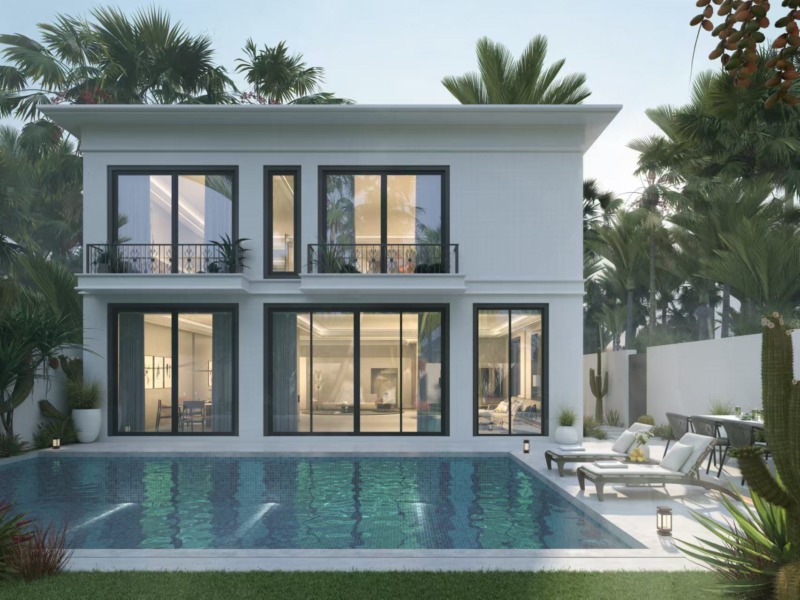 ขายวิลล่าสระว่ายน้ำริมทะเล Beachfront Pool Villa for Sale พื้นที่ใช้สอย 366 ตรม. 5นอน – 6น้ำ 27 million THB 5 Bedrooms-6 Bathrooms พื้นที่ใช้สอย 366 ตรม. 366 sqm. 27 ล้าน