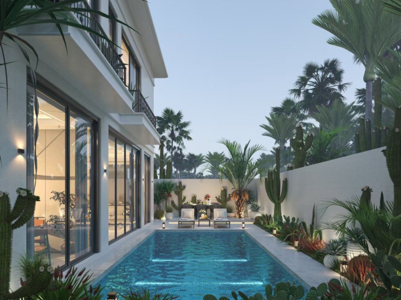 ขายวิลล่าสระว่ายน้ำริมทะเล Beachfront Pool Villa for Sale พื้นที่ใช้สอย 366 ตรม. 5นอน – 6น้ำ 27 million THB 5 Bedrooms-6 Bathrooms พื้นที่ใช้สอย 366 ตรม. 366 sqm. 27 ล้าน