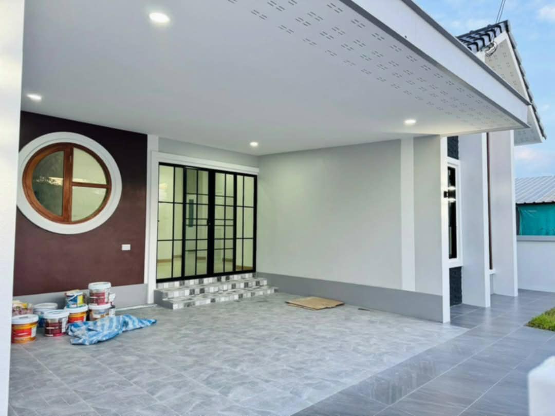 #บ้านสร้างใหม่ โซนสันผักหวาน อ.หางดง ทำเลดี เดินทางสะดวก ใกล้ห้าง ใกล้สนามบิน