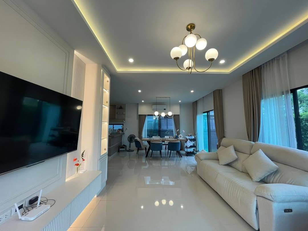 บ้านเดี่ยวรังสิต บางพูน โครงการ Saransiri Rangsit  บ้านมุม