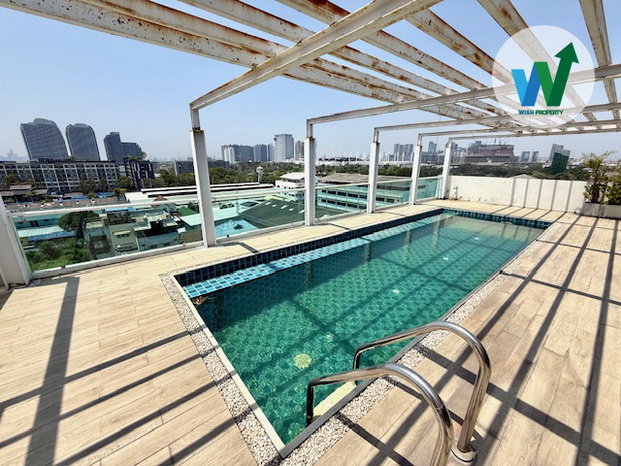 For Sale OKAS Sukhumvit 105 Lasalle, Good View, Full Furniture, Near BTS, Expressway, Bangkok Patana, St. Andrews