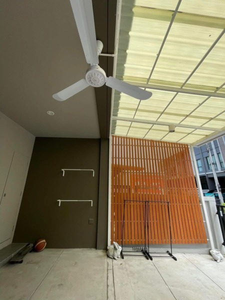บ้านว่างให้เช่า บางกะดี โครงการ วี คอมพาวด์ ติวานนท์-รังสิต หลังริม