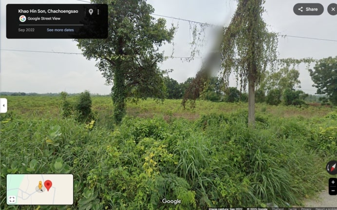 ขายที่ดิน พนมสารคาม ฉะเชิงเทรา 97-3-12 ไร่ 3.8 กม.จากถนน304 ไร่ละ 1 ล้าน