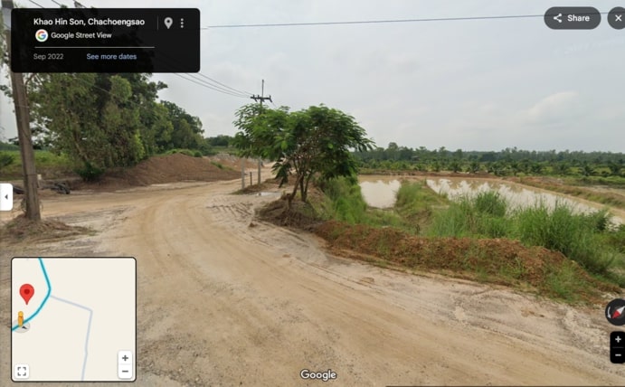 ขายที่ดิน พนมสารคาม ฉะเชิงเทรา 97-3-12 ไร่ 3.8 กม.จากถนน304 ไร่ละ 1 ล้าน