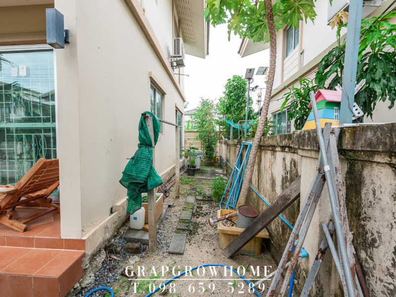 ขายบ้านเดี่ยวใกล้สนามบิน พื้นที่เยอะ 56.2 ตร.ว. พร้อมอยู่ ถูกที่สุดในโครงการพฤกษา ปูริแสนแก้ว กิ่งแก้ว 37 เดินทางสะดวก เงียบสงบ ปลอดภัย