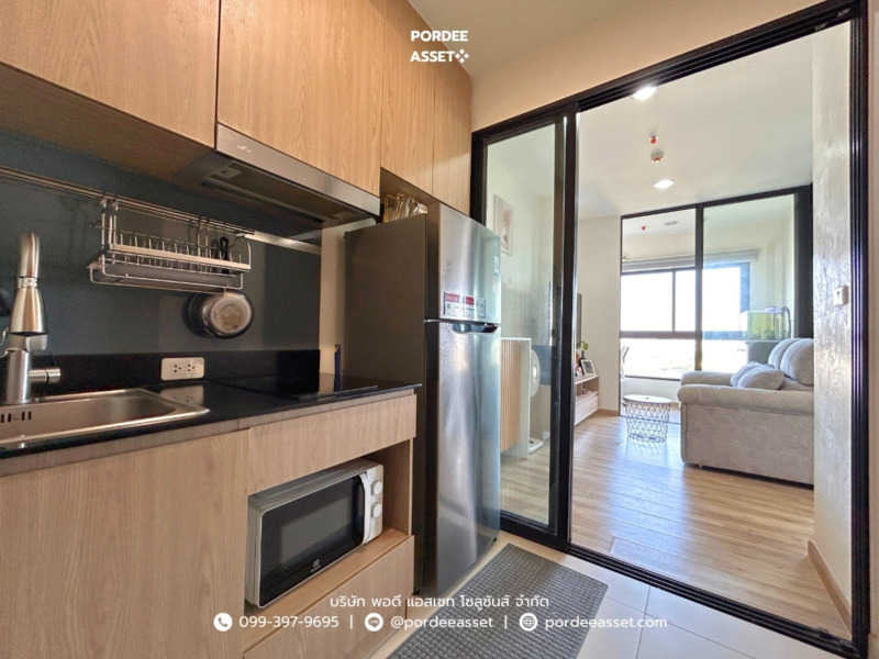 ขาย!! คอนโด นิช โมโน เจริญนคร (34.43 ตร.ม. ชั้น 9) ติด ถ.เจริญนคร ดาวคะนอง ธนบุรี เพียง 700 เมตรจากแยกบุคคโล วิวสวยริมโค้งน้ำเจ้าพระยา เดินทางสะดวก : Niche Mono Charoen Nakorn