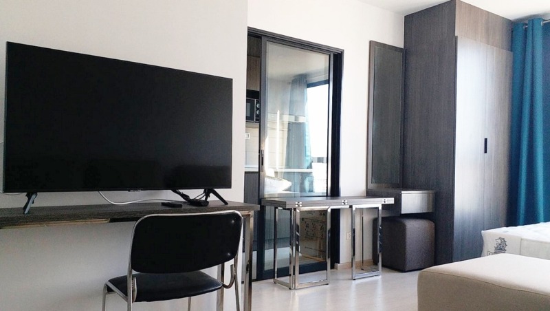 ขายพร้อมผู้เช่า Condo Elio Del Nest Sukhumvit 103 ห้อง 26 ตร.ม ชั้น8 ทิศเหนือ ตกแต่งครบ