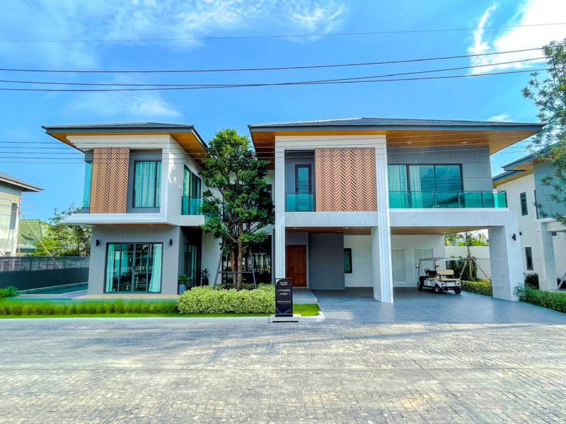 บ้านเดี่ยวสุดหรู ใจกลางเมืองระยอง กรอกยายชา ทำเลดี ใกล้นิคมมาบตาพุด ใกล้ทะเล