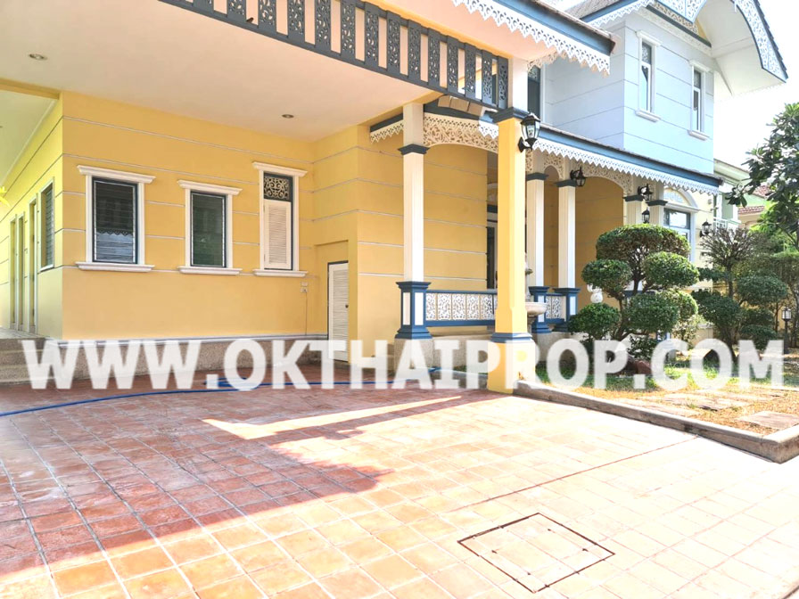 บ้านเดี่ยวสร้างใหม่ ถนนนาคนิวาส แขวงลาดพร้าว เขตบางกะปิ กรุงเทพฯ