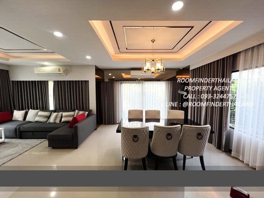 [ให้เช่า] FOR RENT CENTRO BANGNA KM.7 / 4 bedrooms 4 bathrooms / 77 Sqw. 240 Sqm. **75,000** LUXURIOUS HOUSE. CLOSE TO MEGA BANGNA