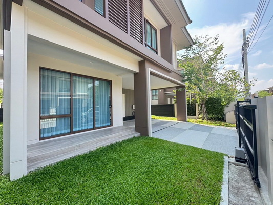 [ให้เช่า] FOR RENT BURASIRI KRUNGTHEPKREETHA / 4 bedrooms 4 bathrooms / 57 Sqw. 195 Sqm. **120,000** JUST 5 MINUTES TO BRIGHTON COLLEGE BANGKOK