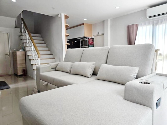 [ให้เช่า] FOR RENT BAAN KLANG MUANG THE EDITION RAMA 9 – KRUNGTHEPKREETHA / 4 bedrooms 4 bathrooms / 38 Sqw. 220 Sqm. **55,000** CLOSE TO SUVARNABHUMI AIRPORT