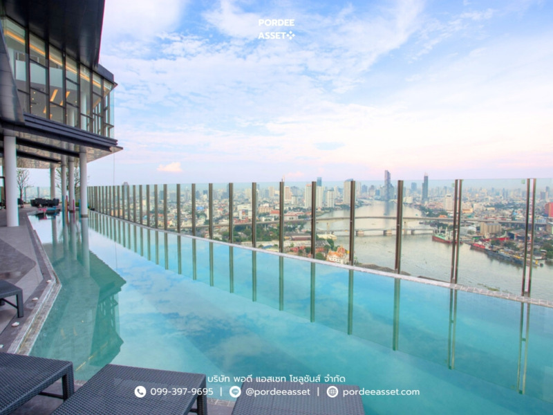 ขาย!! คอนโด นิช โมโน เจริญนคร (34.43 ตร.ม. ชั้น 9) ติด ถ.เจริญนคร ดาวคะนอง ธนบุรี เพียง 700 เมตรจากแยกบุคคโล วิวสวยริมโค้งน้ำเจ้าพระยา เดินทางสะดวก : Niche Mono Charoen Nakorn
