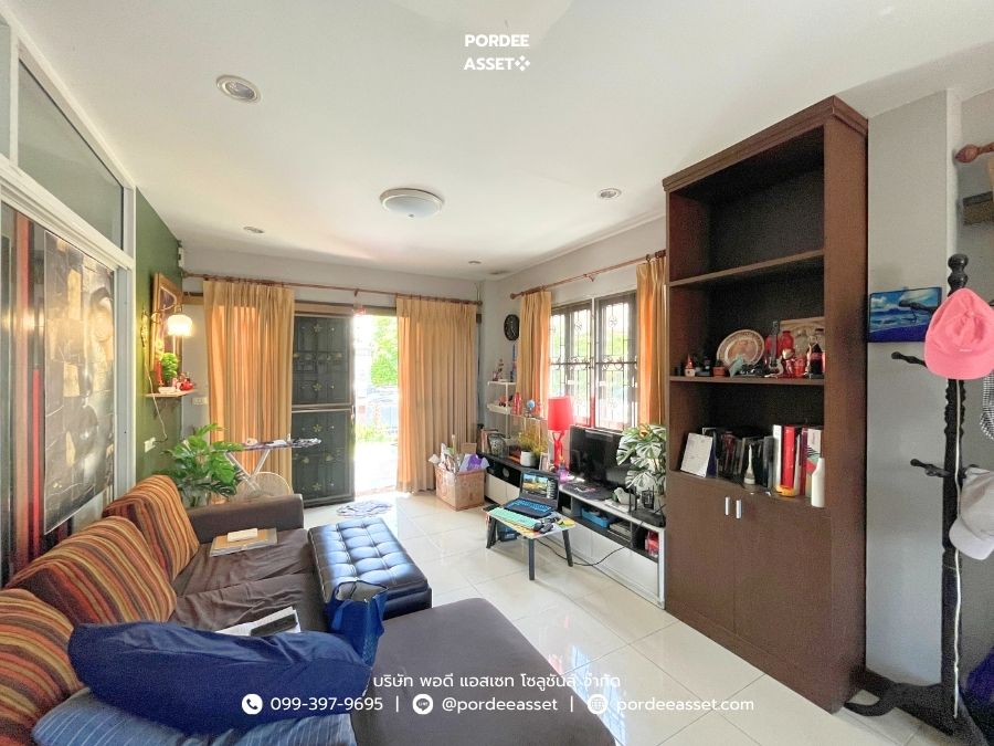 ขาย!! บ้านเดี่ยว บุณฑรีก์ รังสิต-คลอง2 (ขนาด 50 ตร.วา) ถ.เลียบคลอง คลองหลวง ปทุมธานี : Baan Boondaree Rangsit-Klong 2