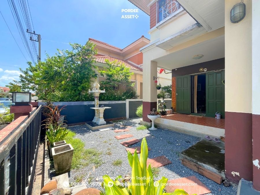 ขาย!! บ้านเดี่ยว บุณฑรีก์ รังสิต-คลอง2 (ขนาด 50 ตร.วา) ถ.เลียบคลอง คลองหลวง ปทุมธานี : Baan Boondaree Rangsit-Klong 2