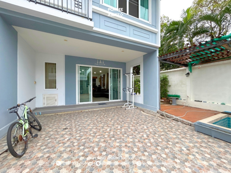 ขาย!! ดรีม ดีลักซ์ ราชพฤกษ์-ปิ่นเกล้า (หลังมุม 31.5 ตร.ว.) ถ.สวนผัก  บางกรวย นนทบุรี ดีไซน์สวยหรูหรา บรรยากาศดี เงียบสงบ เดินทางสะดวก