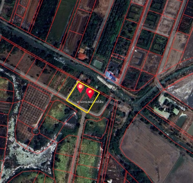 ที่ดิน หนองจอก กรุงเทพฯ 2 ไร่ 84 ตรว. ติดคลองธรรมชาติ – ผังสีเขียว เจ้าของขายเอง