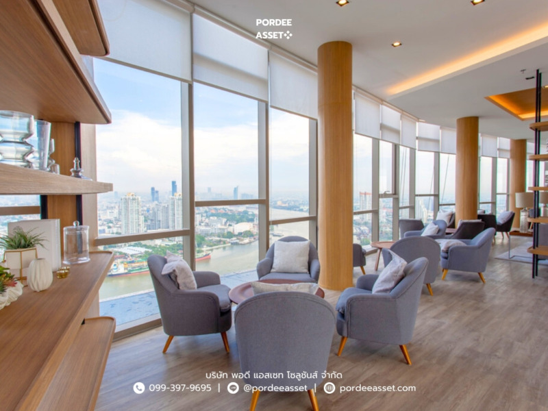 ขาย!! คอนโด นิช โมโน เจริญนคร (34.43 ตร.ม. ชั้น 9) ติด ถ.เจริญนคร ดาวคะนอง ธนบุรี เพียง 700 เมตรจากแยกบุคคโล วิวสวยริมโค้งน้ำเจ้าพระยา เดินทางสะดวก : Niche Mono Charoen Nakorn