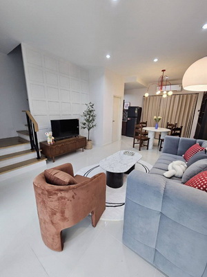 [ให้เช่า] FOR RENT BAAN KLANG MUANG RAMA 9 – KRUNGTHEPKREETHA / 3 bedrooms 3 bathrooms / 19 Sqw. 150 Sqm. **48,000** CLOSE TO BRIGHTON COLLEGE BANGKOK