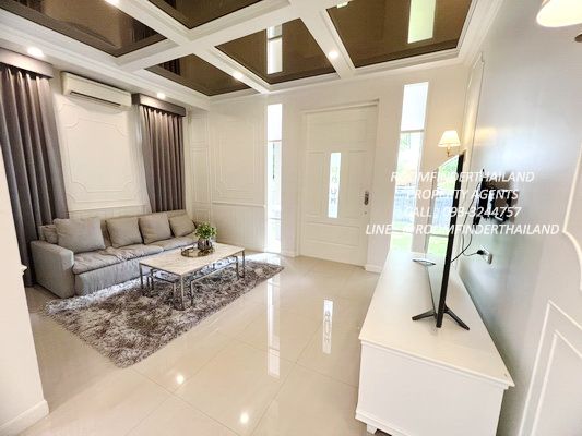 [ให้เช่า] FOR RENT MILTON RESIDENCE RAMINTRA / 3 bedrooms 3 bathrooms / 75 Sqw. 280 Sqm. **85,000** CLOSE TO FASHION ISLAND MALL