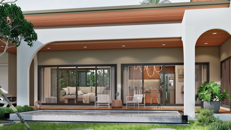 ขายโครงการ SP POOL VILLA จำนวน 3 หลัง