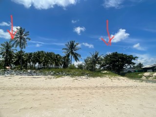 ที่ติดทะเลหายาก ติดหาดยาว 47 +20 เมตร 1 ไร่ 3 ล้านบาท