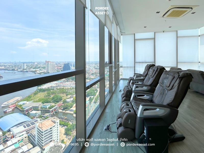 ขาย!! คอนโด นิช โมโน เจริญนคร (34.43 ตร.ม. ชั้น 9) ติด ถ.เจริญนคร ดาวคะนอง ธนบุรี เพียง 700 เมตรจากแยกบุคคโล วิวสวยริมโค้งน้ำเจ้าพระยา เดินทางสะดวก : Niche Mono Charoen Nakorn