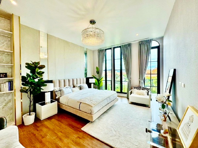 BTS พระโขนง 400 ม. Pool Villa สุขุมวิท 63-69 ให้เช่าคฤหาสน์หรู 3ชั้น 62ตร.วา.412ตร.ม.พร้อมเฟอร์ แอร์ ซ.สุขุมวิท 65-69 5