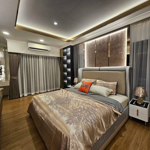 Centro Bangna luxury House Fully Furnished บ้านใหม่ พร้อมเข้าอยู่ 3นาทีถึง Mega Bangna