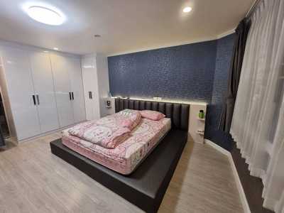 บ้านให้เช่าสุทธิสาร 4ห้องนอน ใกล้ใต้ดินสุทธิสาร500เมตร จอดรถในบ้านได้2คัน มีเฟอร์นิเจอร์