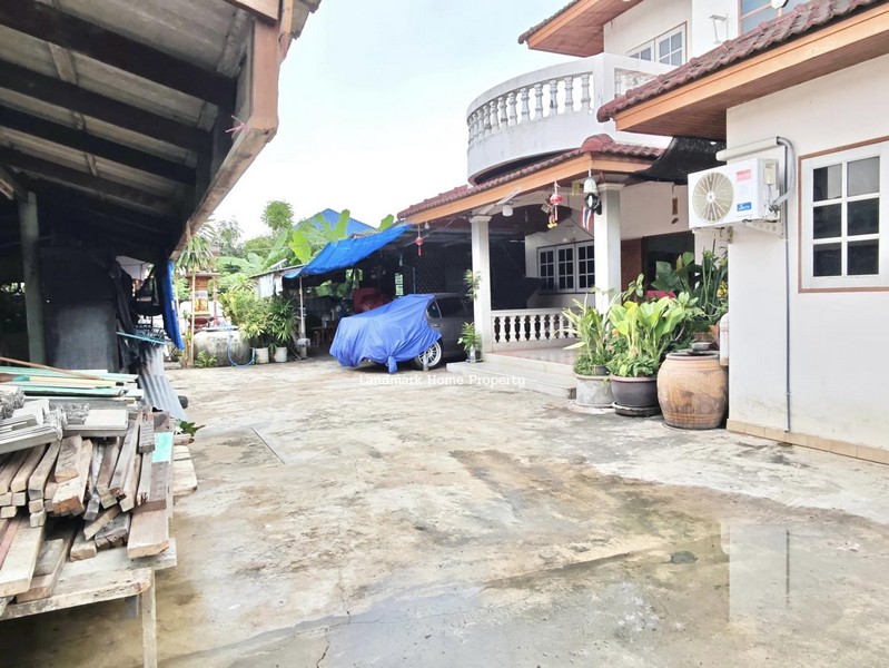 LM25-0070 ขายบ้านเดี่ยว สร้างเอง ซ.บางเชือกหนัง 13 กรุงเทพ ใกล้ The Mall บางแค พื้นที่ 2 งาน 6นอน 2น้ำ