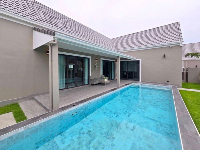 Nordic Pool Villa Pattaya พูลวิลล่าสร้างใหม่ใกล้อ่างมาบประชัน เพียง 600เมตร