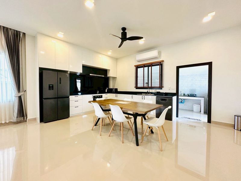 บ้านสวยตกแต่งพร้อมอยู่ บ้านเดี่ยวพร้อมสระว่ายน้ำส่วนตัว โป่งมาบประชัน