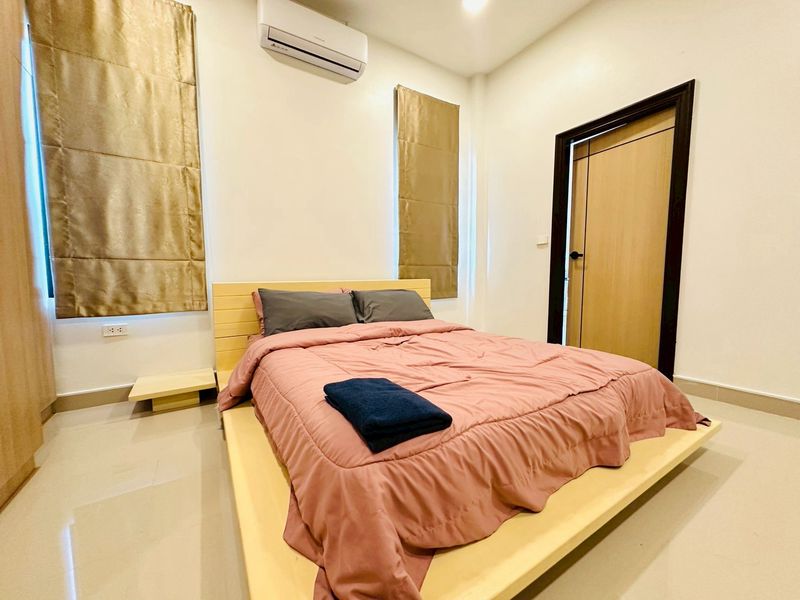 บ้านสวยตกแต่งพร้อมอยู่ บ้านเดี่ยวพร้อมสระว่ายน้ำส่วนตัว โป่งมาบประชัน