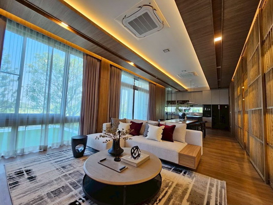[ให้เช่า] FOR RENT VIVE RAMA 9 / 3 bedrooms 4 bathrooms / 75 Sqw. 325 Sqm. **245,000** LUXURIOUS HOUSE. CLOSE TO WELLINGTON COLLEGE BANGKOK
