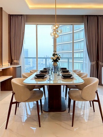 คอนโดให้เช่า Menam Residences (แม่น้ำ เรสซิเดนท์) วิวแม่น้ำ ใกล้เอเชียทีค ติดถนนเจริญกรุง