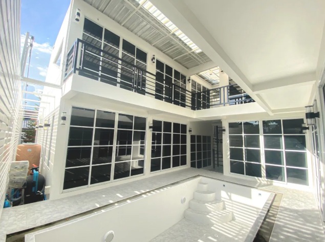 บ้านเดี่ยว 2 ชั้นขนาดใหญ่ 75 ตรว. 6 ห้องนอน ซอยลาดพร้าว 91 พร้อมสระว่ายน้ำสุดหรู ใกล้รถไฟฟ้าสายสีเหลือง