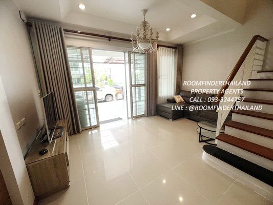 [ให้เช่า] FOR RENT BAAN KLANG MUANG URBANION SRINAKARIN / 3 bedrooms 3 bathrooms / 20 Sqw. 170 Sqm. **35,000** CLOSE TO PARADISE PARK SRINAKARIN