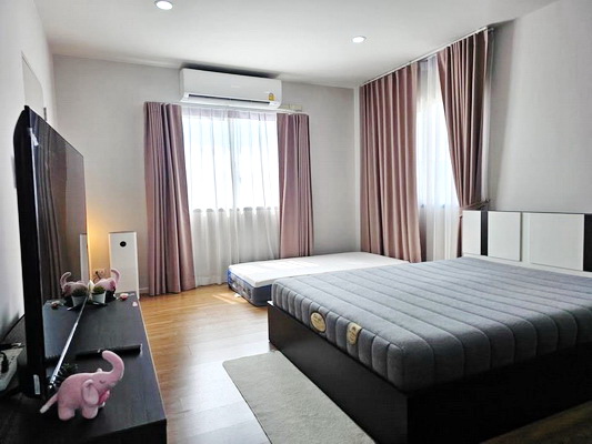 [ให้เช่า] FOR RENT BAAN KLANG MUANG THE EDITION RAMA 9 – KRUNGTHEPKREETHA / 4 bedrooms 4 bathrooms / 38 Sqw. 220 Sqm. **55,000** CLOSE TO SUVARNABHUMI AIRPORT