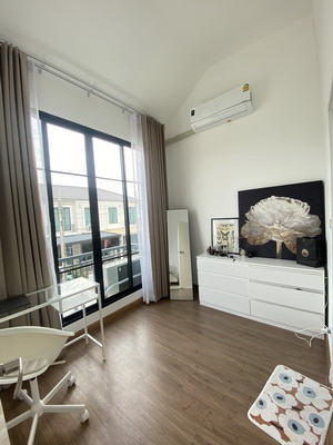 [ให้เช่า] FOR RENT  PRUKSA VILLE 112 KRUNGTHEPKREETHA – WONGWAEN / 3 bedrooms 2 bathrooms / 18 Sqw. 120 Sqm. **25,000** CLOSE TO BRIGHTON COLLEGE BANGKOK