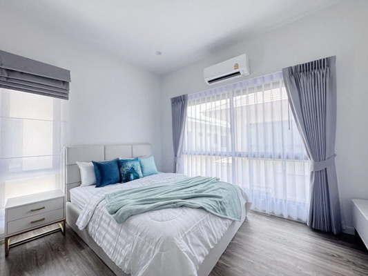 [ให้เช่า] FOR RENT BURASIRI KRUNGTHEPKREETHA / 4 bedrooms 4 bathrooms / 57 Sqw. 195 Sqm. **120,000** JUST 5 MINUTES TO BRIGHTON COLLEGE BANGKOK