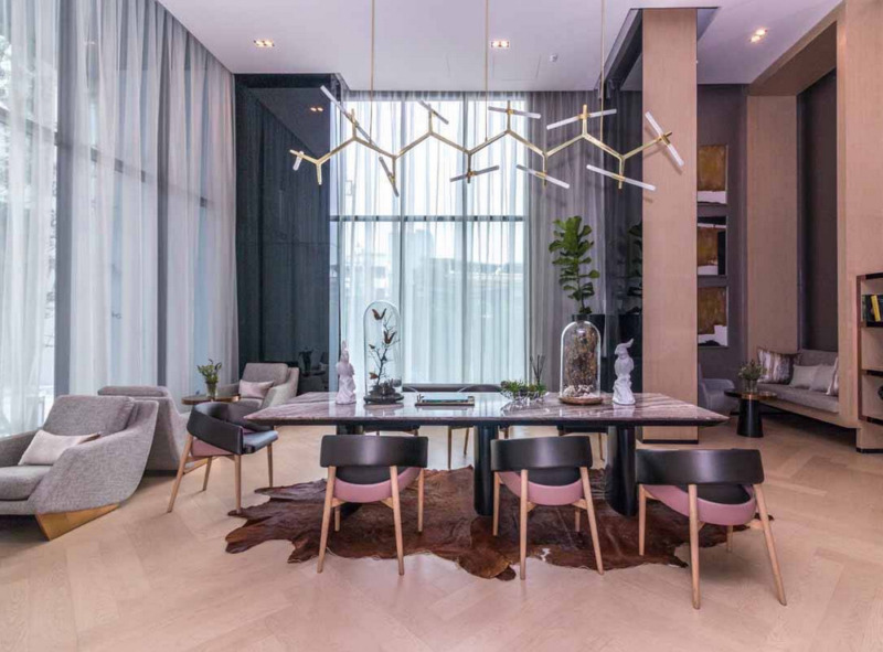 Life Sukhumvit 48 ใกล้ BTS พระโขนง 40 ตารางเมตร 2นอน ชั้น11 ทิศใต้ ตึกN ตกแต่งครบ
