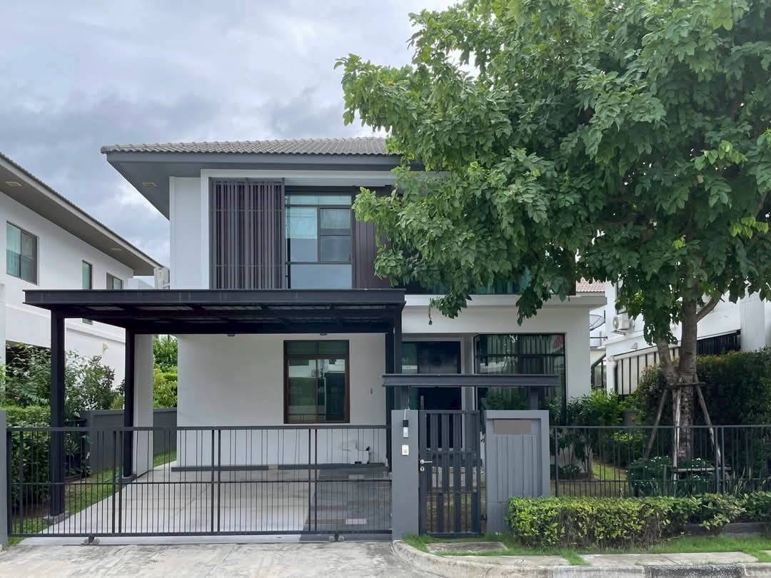 ให้เช่าบ้านเดี่ยว หมู่บ้านมัณฑนา อ่อนนุช – วงแหวน 3 ใกล้สนามบินสุวรรณภูมิ พร้อมเข้าอยู่