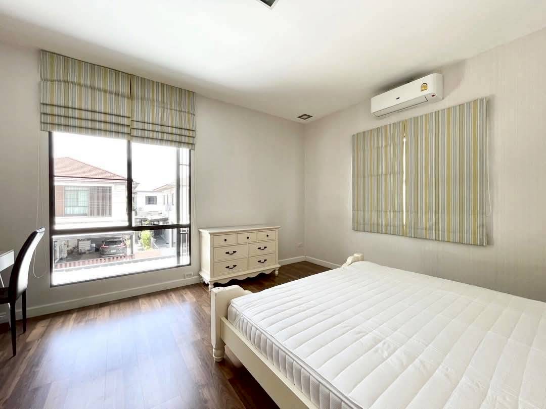 ให้เช่าบ้านเดี่ยว หมู่บ้านมัณฑนา อ่อนนุช – วงแหวน 3 ใกล้สนามบินสุวรรณภูมิ พร้อมเข้าอยู่