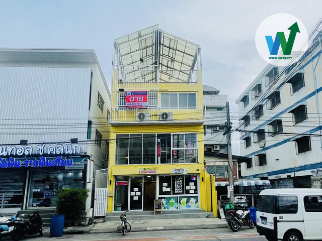 ตึกแถว ประชานิเวศน์ 3 ถนนสามัคคี อำเภอเมือง นนทบุรี พร้อมประกอบกิจการ เหมาะค้าขายได้