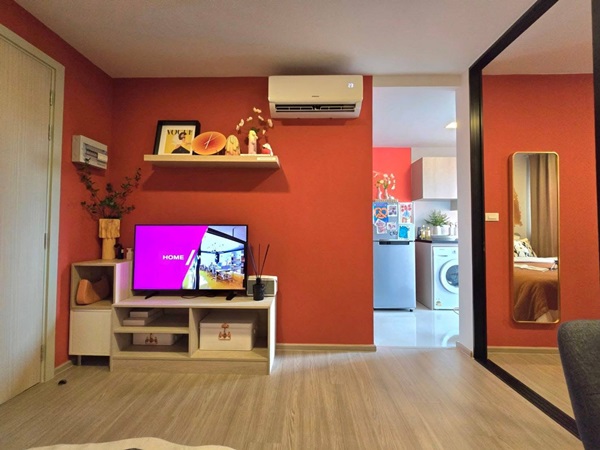 ขายคอนโดใหม่ ติด ม.เกษตรศาสตร์ ศรีราชา dcondo vale ศรีราชา โทร 0931681685 ลากกระเป๋าใบเดียวเข้าอยู่ได้เลย