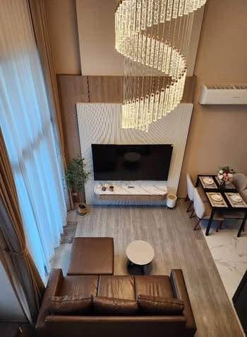 คอน โด Duplex  2 ห้องนอน  โครงการ ken attitude รัตนาธิเบศร์ เช่า
