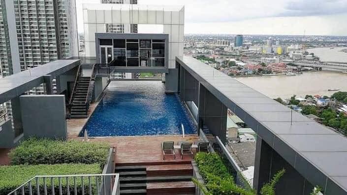 ขายด่วนคอนโด เดอะทรี บางโพ สเตชั่น เดินทางสะดวก ติดถนนใหญ่ ใกล้ Mrt บางโพ 300 ม.